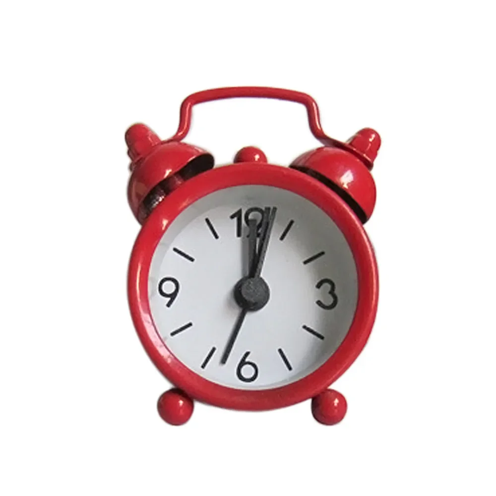 Réveil enfant - horloge rouge éclatante