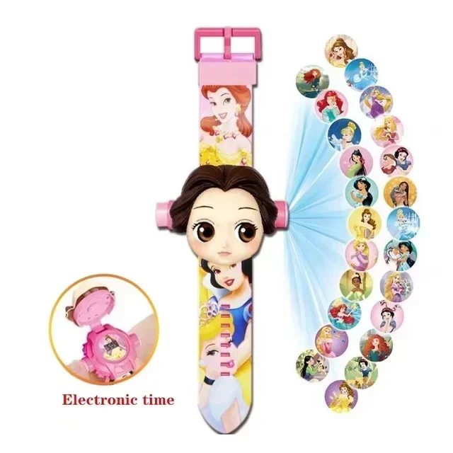 Réveil enfant - montre princesse magique